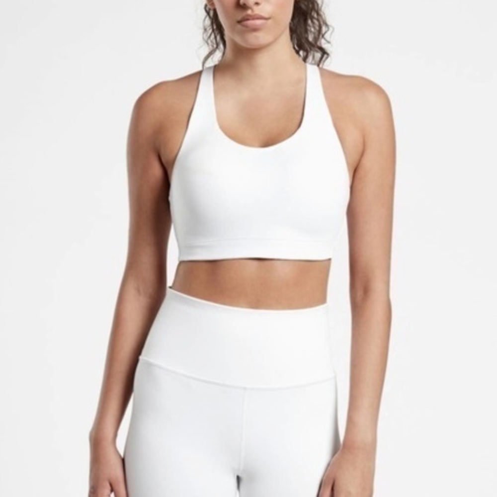Athleta Advance Bra in White
